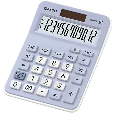 CALCULADORA MX-12B CELESTE 
