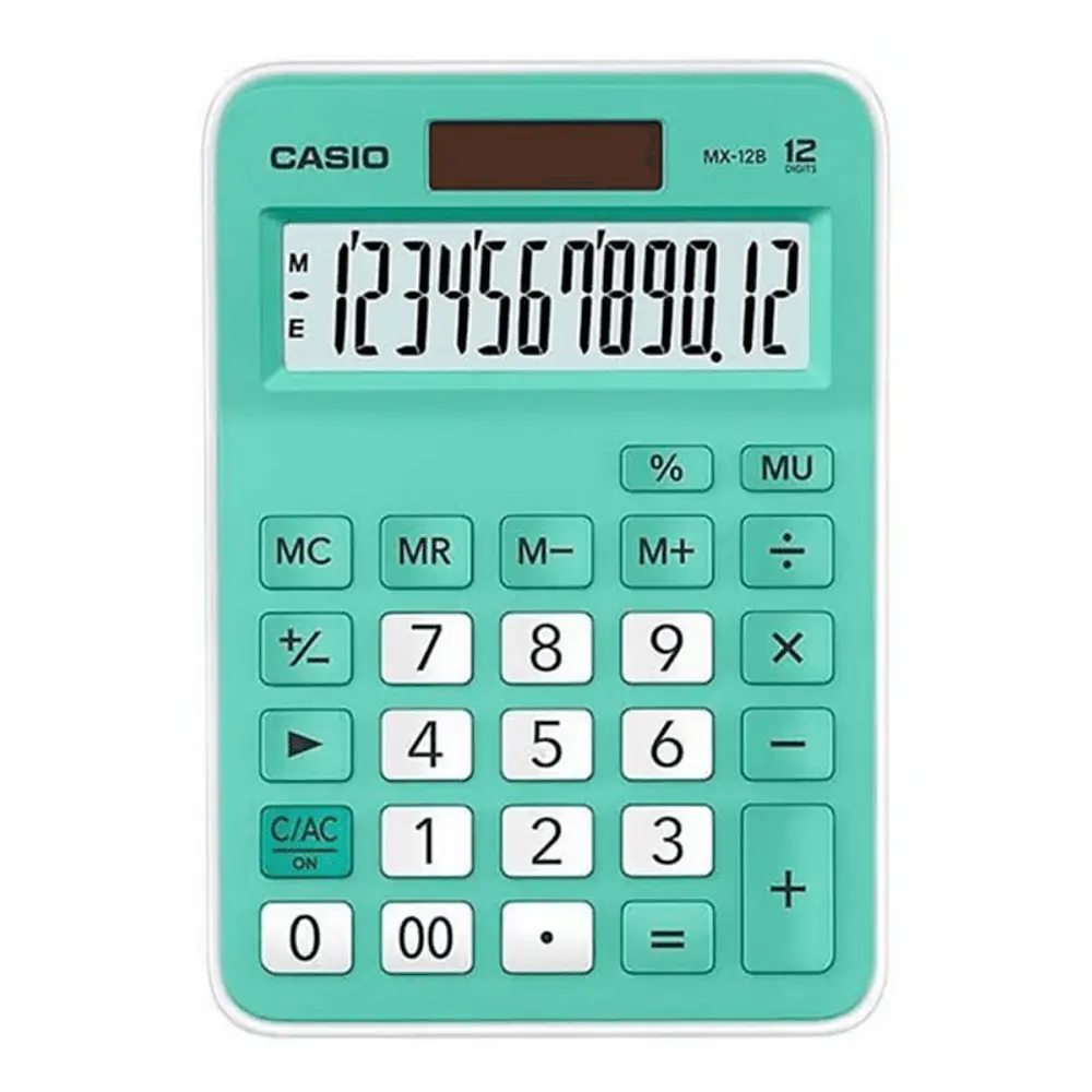 CALCULADORA MX-12B VERDE