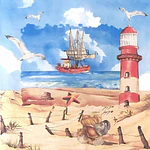 SERVILLETA DECOUPAGE NATURALEZA - DIFERENTES DISEÑOS