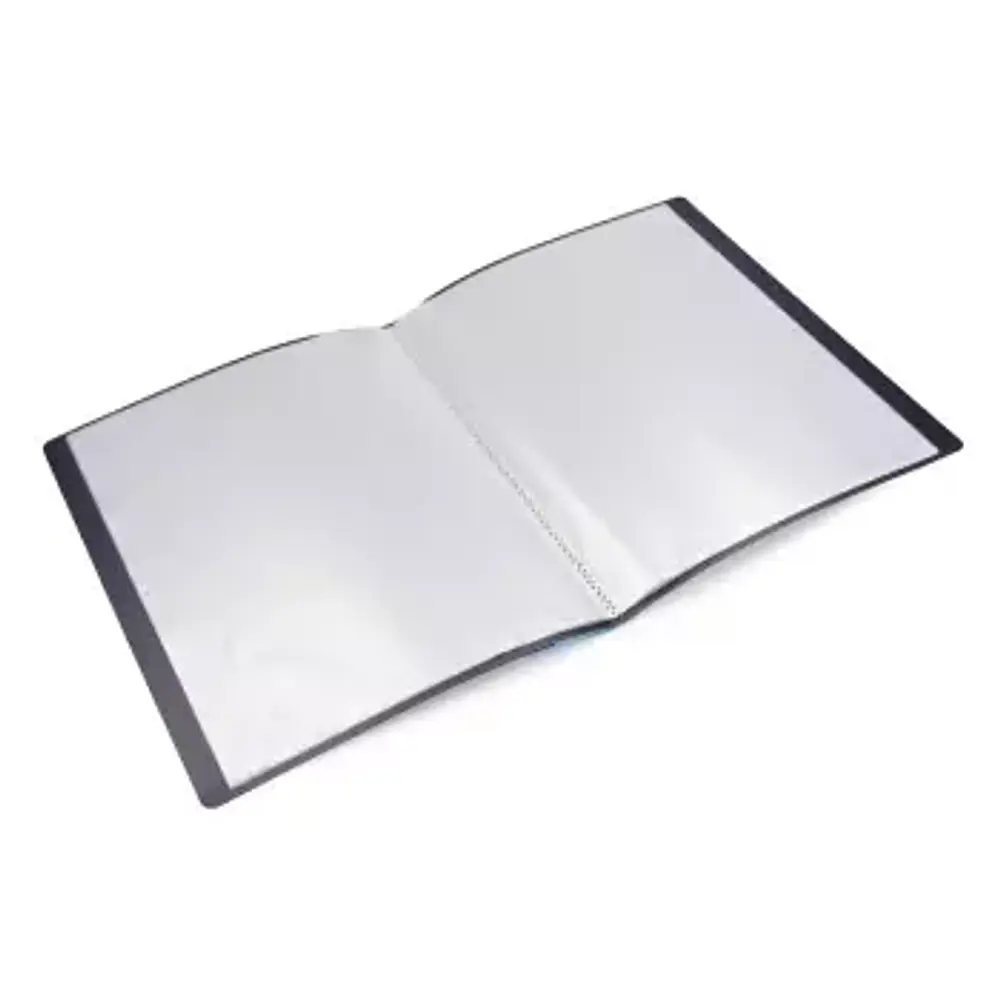 CARPETA 40 FUNDAS CARTA NEGRA