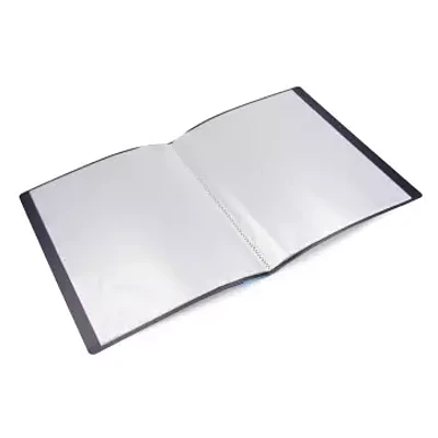 CARPETA 40 FUNDAS CARTA NEGRA