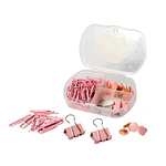 SET ACCESORIOS OFICINA PASTEL