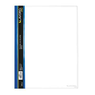 CARPETA C/ACCOCLIP OFICIO VINILO TRANSPARENTE