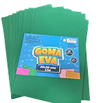 SET DE GOMA EVA LISA 20x30 CMS. - DIFERENTES COLORES