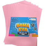 SET DE GOMA EVA LISA 20x30 CMS. - DIFERENTES COLORES