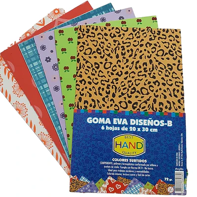 SET DEGOMA EVA DISEÑOS VARIOS HAND