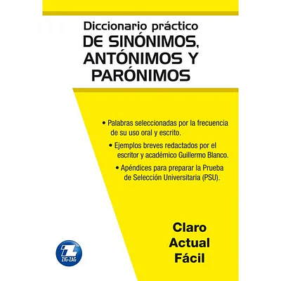  DICCIONARIO SINONIMOS Y ANTONIMOS. ZIG-ZAG