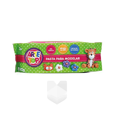 PASTA MODELAR BLANCA 500GRS