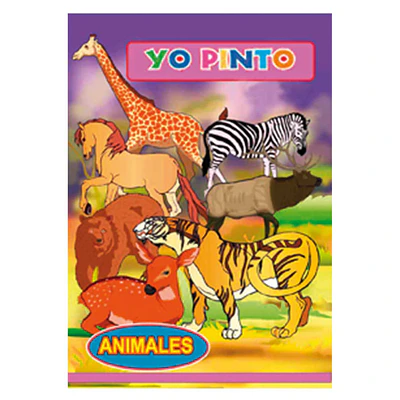 LIBRO YO PINTO LOS ANIMALES