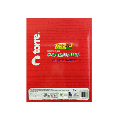 CUADERNO CALIGRAFIA 4° BÁSICO HORIZONTAL - TORRE