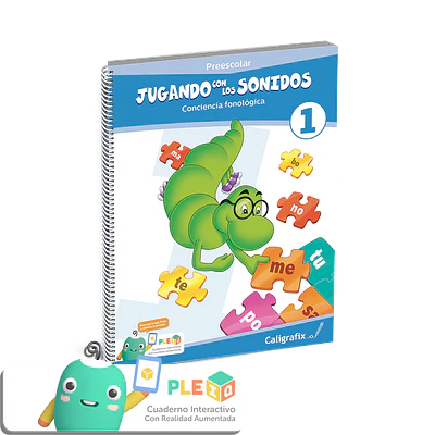 CUADERNO CALIGRAFIX JUGANDO CON LOS SONIDOS N°1