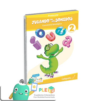 CUADERNO CALIGRAFIX JUGANDO CON LOS SONIDOS N°2