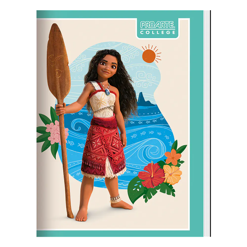 CUADERNO COLLEGE 80 HJS 7MM MOANA