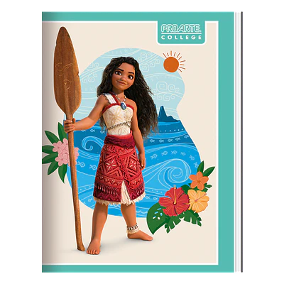 CUADERNO COLLEGE 80 HJS 7MM MOANA