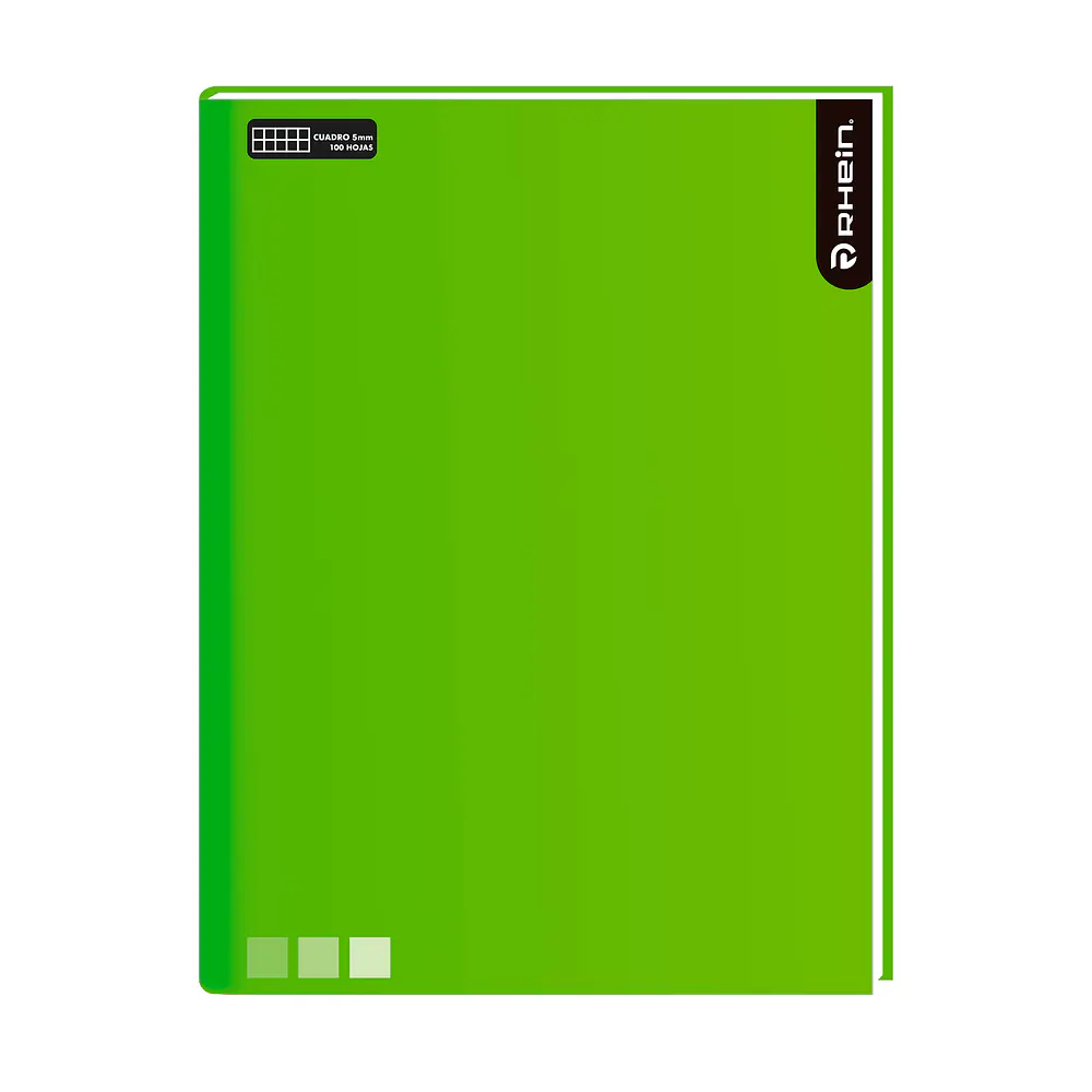 CUADERNO COLLEGE 100 HOJAS MAT 5MM ONE COLOR