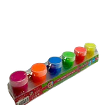 TEMPERA FLUOR 6 COLORES 20 ML C/PINCEL