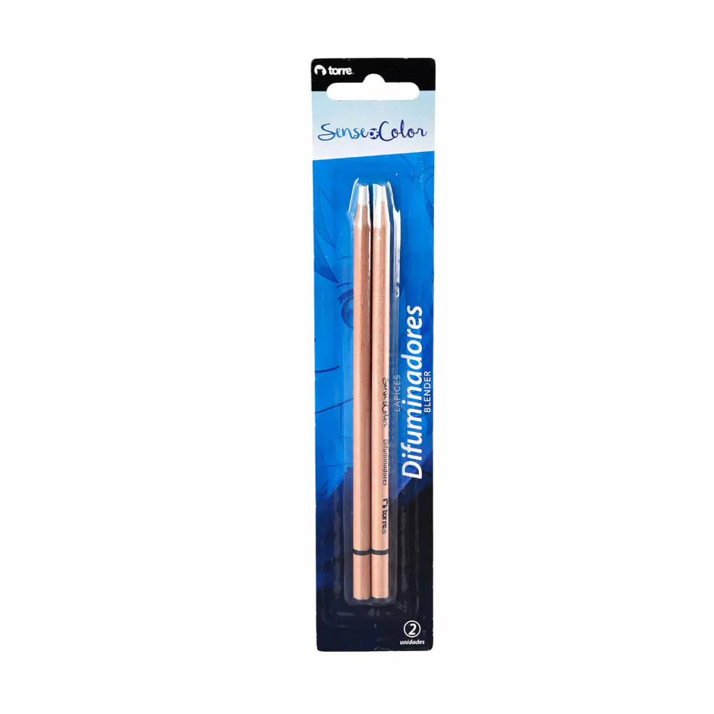 BLISTER LAPICES DIFUMINADORES 2 UNIDADES