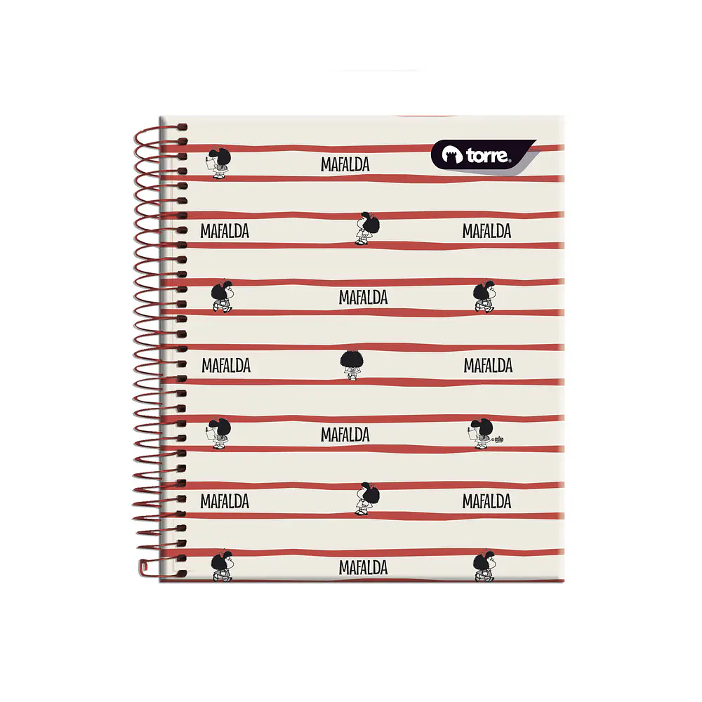 CUADERNO POCKET MAFALDA 5MM 90 HOJAS