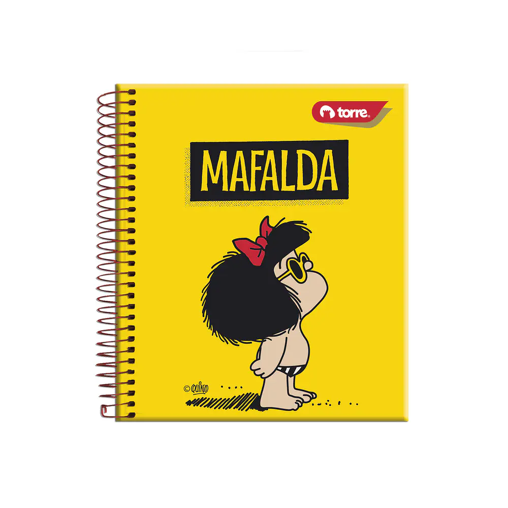 CUADERNO POCKET MAFALDA 5MM 90 HOJAS