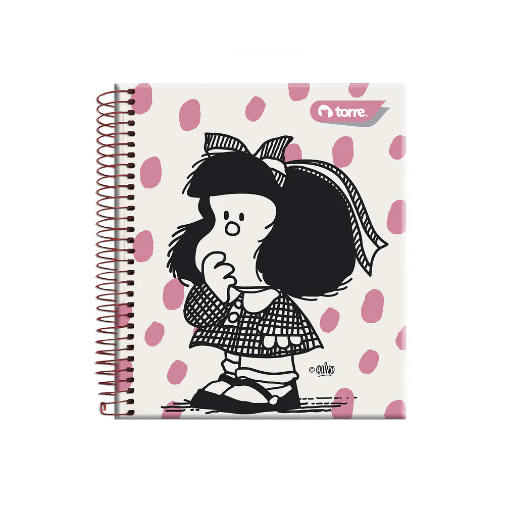 CUADERNO POCKET MAFALDA 5MM 90 HOJAS
