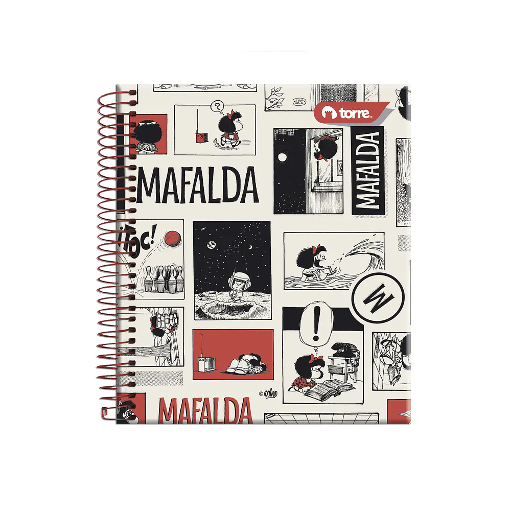 CUADERNO POCKET MAFALDA 5MM 90 HOJAS