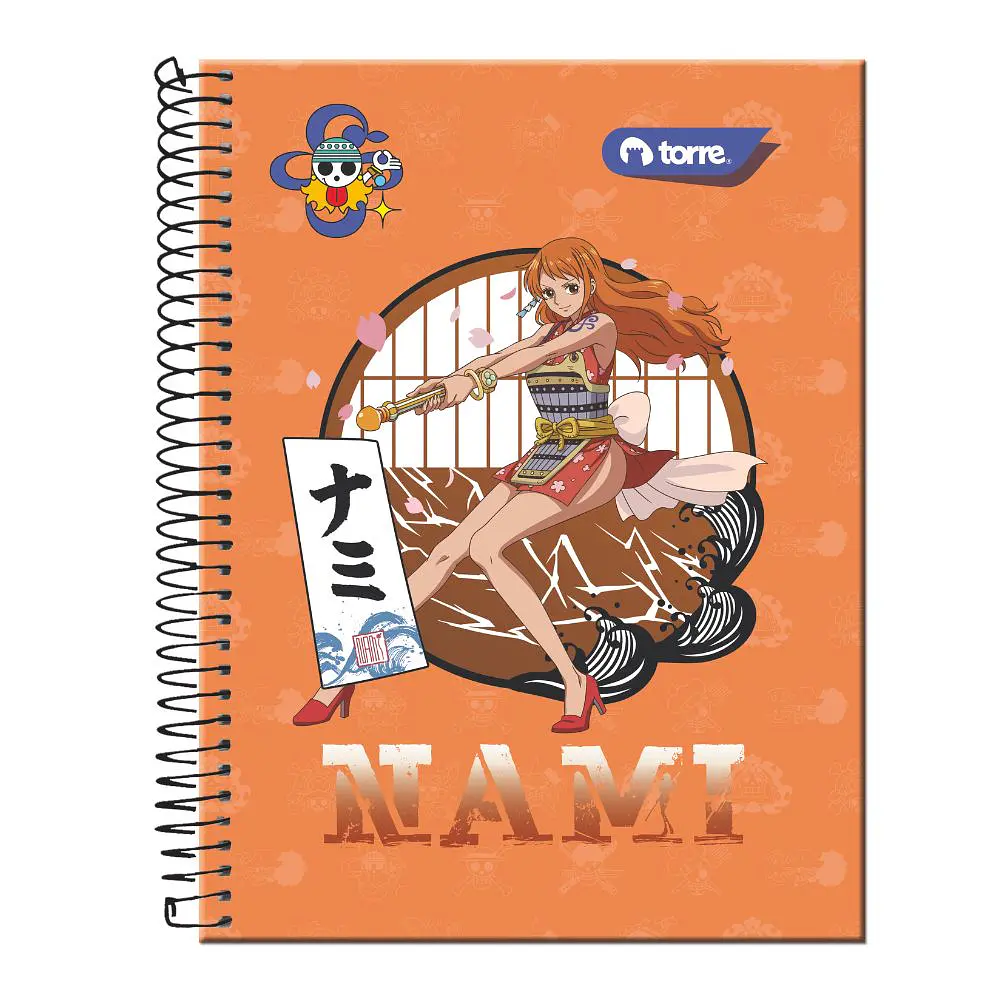 CUADERNO TOP 150 HOJAS 7MM ONE PIECE 