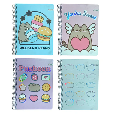 CUADERNO TOP PUSHEEN TRIPLE 80GRS