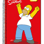 CUADERNO TOP LOS SIMPSONSN 150 HOJAS