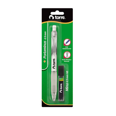 BLISTER PORTAMINAS 0,9MM C/MINAS