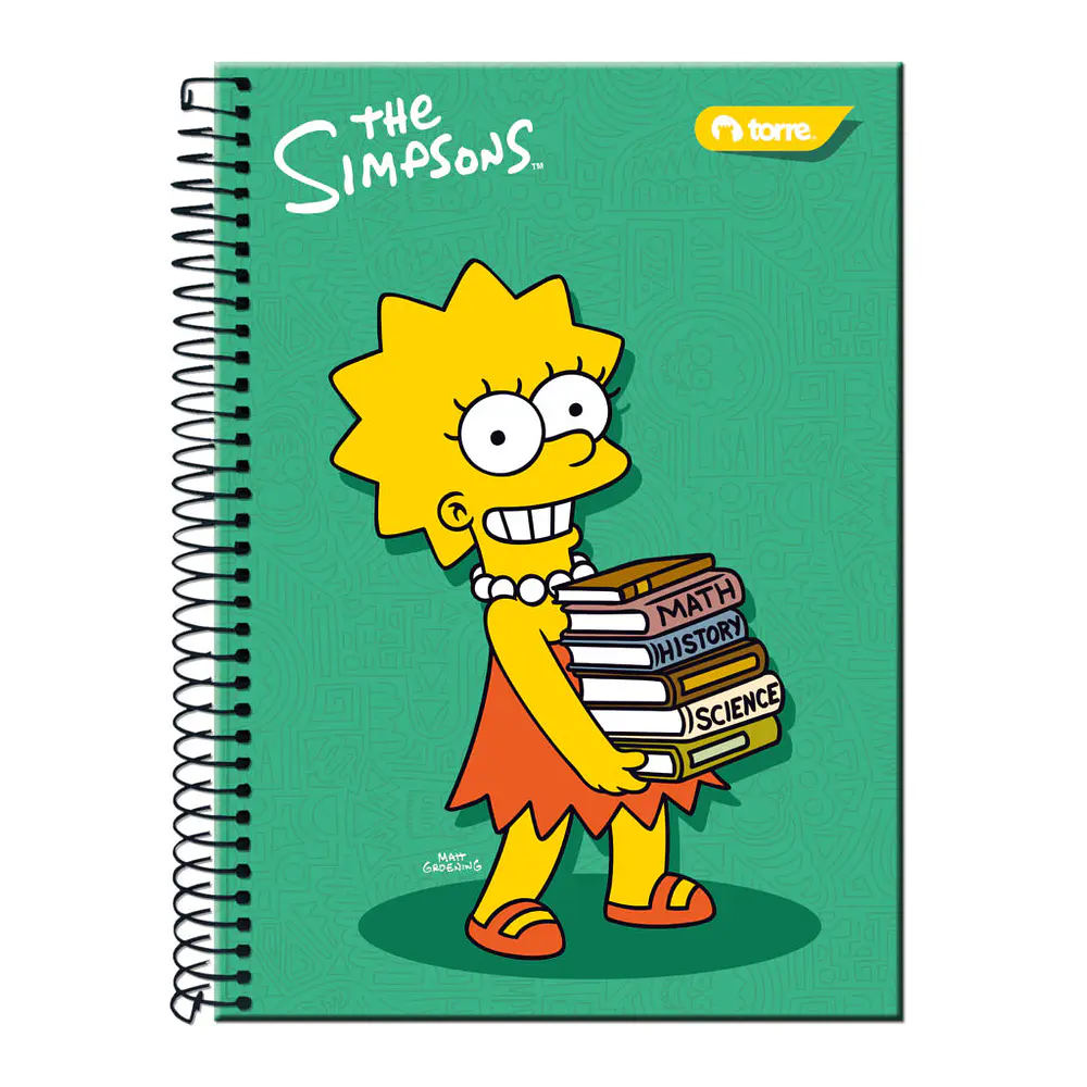 CUADERNO TOP LOS SIMPSONSN 150 HOJAS