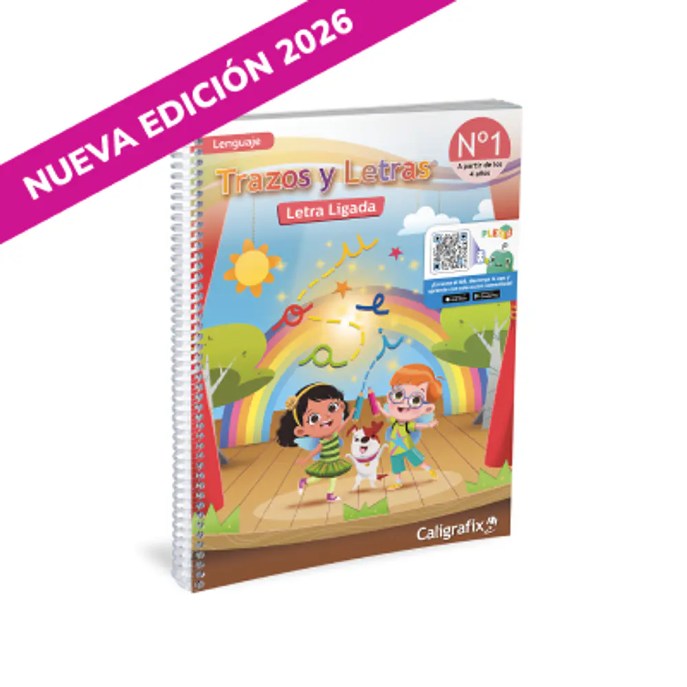 CUADERNO CALIGRAFIX TRAZOS Y LETRAS Nº 1 PRE-KINDER