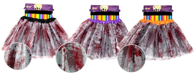 BLISTER TUTU HALLOWEEN SANGRE