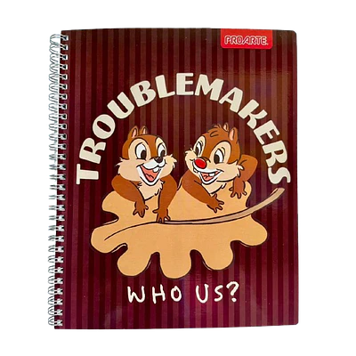 CUADERNO UNIVERSITARIO 100 HJS 7MM CHIP&DALE 