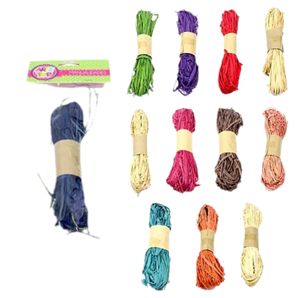 RAFIA COLORES