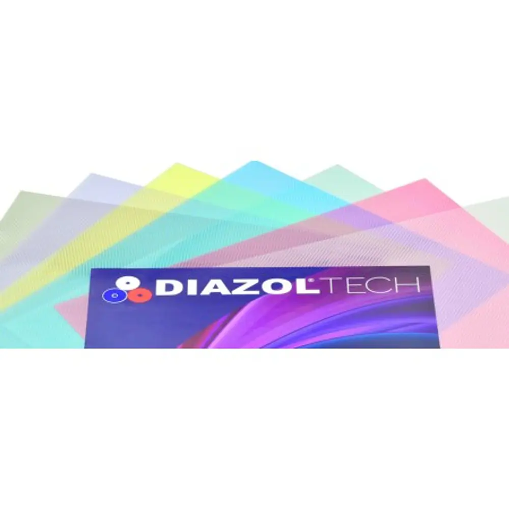 MICA DIAZOL LISA OFICIO 200 MIC. - DIFERENTES COLORES