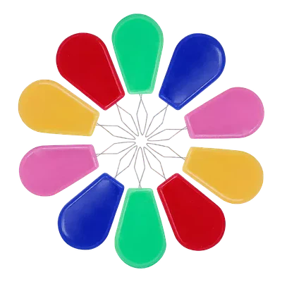ENHEBRADOR PLASTICO DIFERENTES  - COLORES