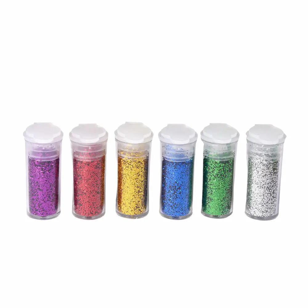 ESCARCHA COLORES 6 TUBOS