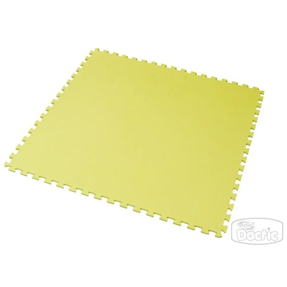ALFOMBRA GOMA EVA AMARILLA  1 X 1 MT