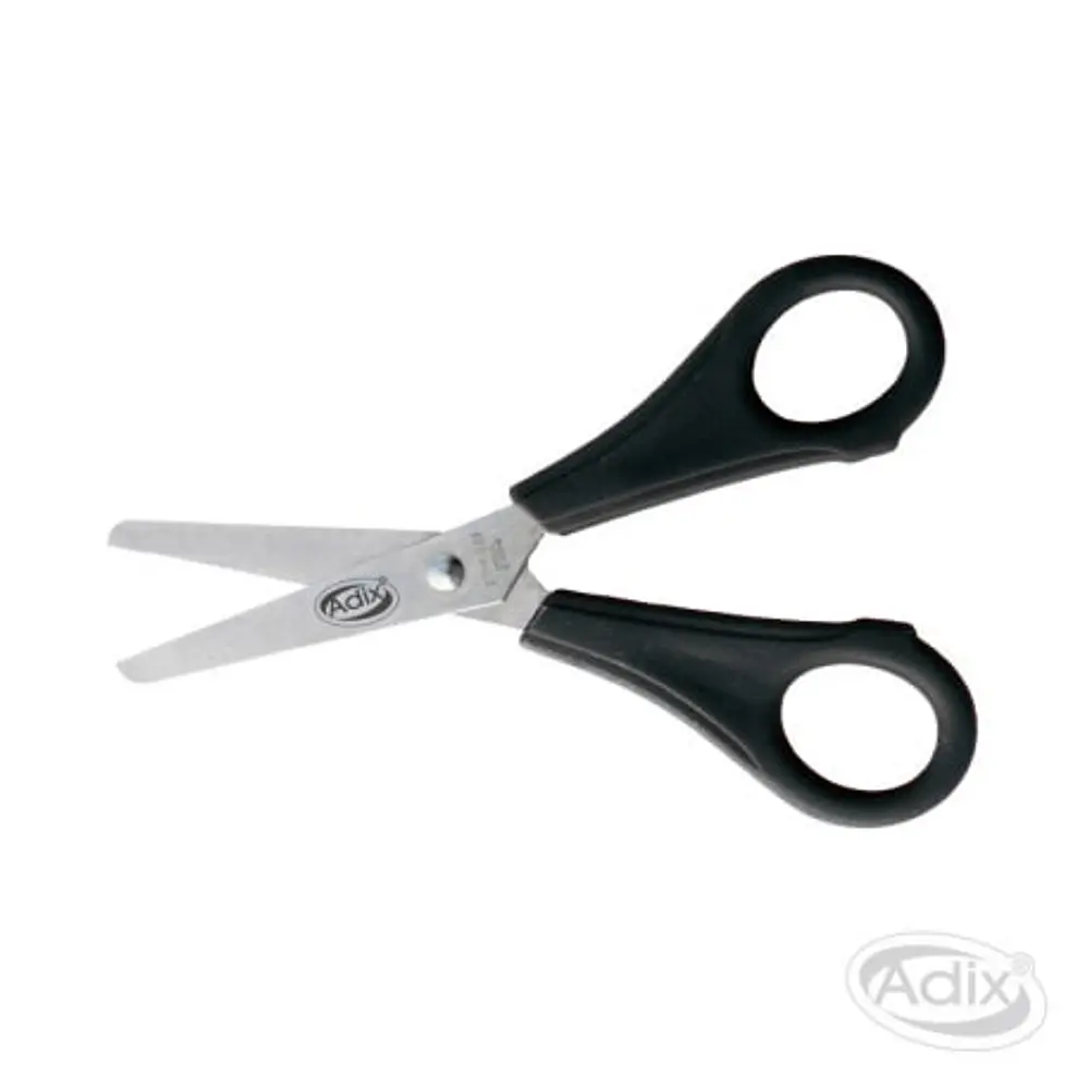 TIJERA ECONÓMICA ESCOLAR NEGRA ADIX