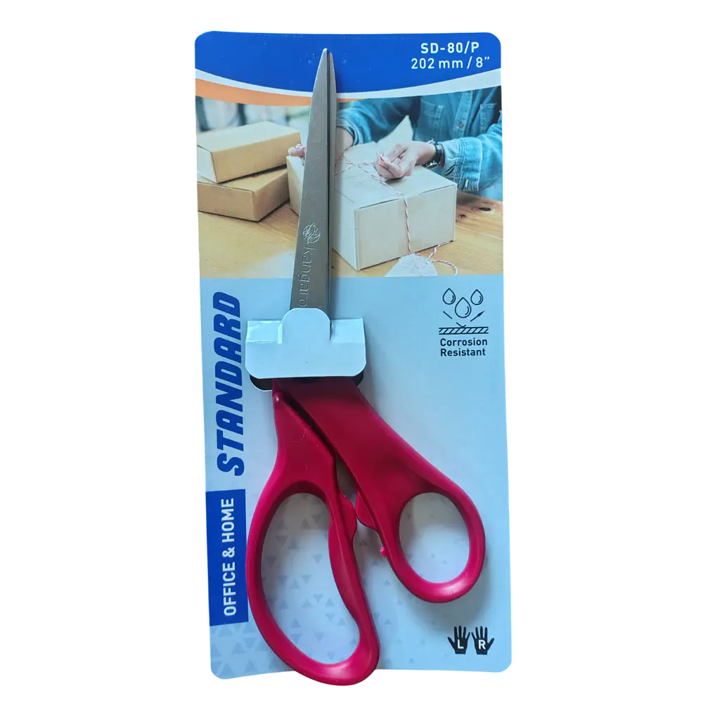 TIJERA ESCRITORIO 8" MANGO PLASTICO