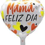 GLOBO DIA DE LA MAMÁ - CORAZÓN DIFERENTES DISEÑOS  