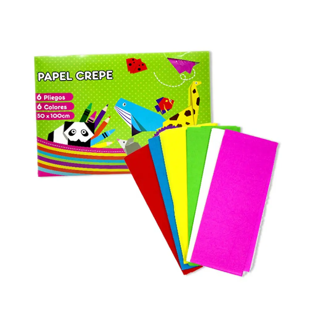 CARPETA PAPEL CREPE - ARTE TOP
