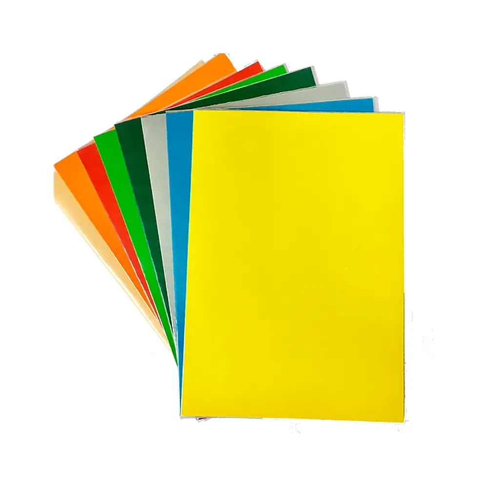 CARPETA PLASTIFICADA SIN ARCHIVADOR AUCA - DIFERENTES COLORES
