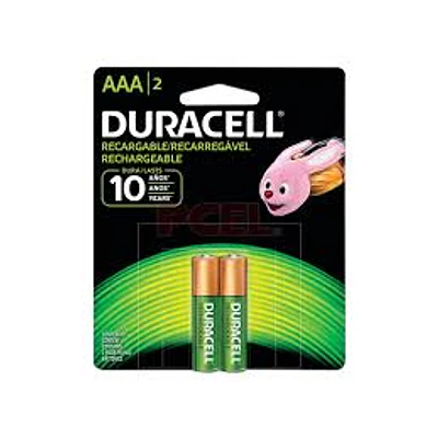 PILA RECARGABLE AAA 800mAh NiMH X 2