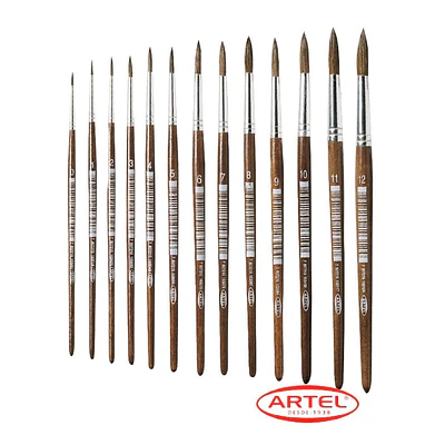PINCEL PELO CAMELLO SERIE 103 ARTEL -  DIFERENTES GROSORES