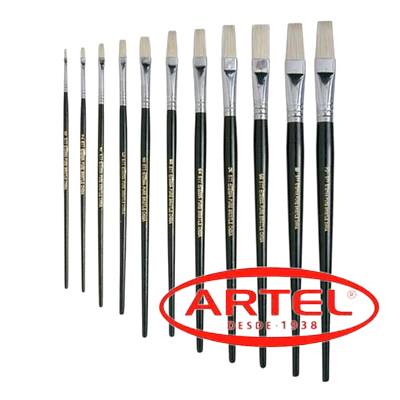 PINCEL CERDA PLANO SERIE 577 ARTEL - DIFERENTES GROSORES