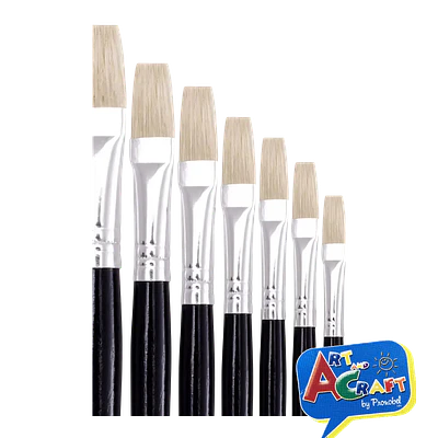 PINCEL ESPATULADO ART & CRAFT - DIFERENTES GROSORES