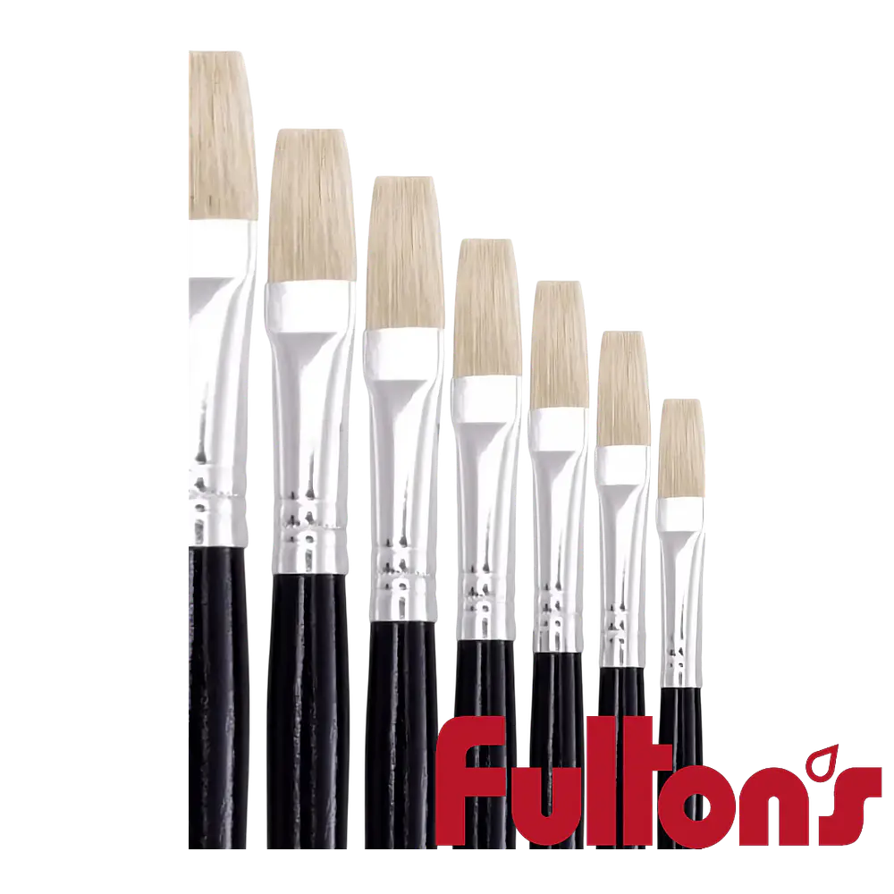 PINCEL ESPATULADO  FULTONS - DIFERENTES GROSORES