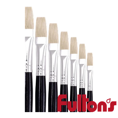 PINCEL ESPATULADO  FULTONS - DIFERENTES GROSORES