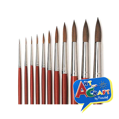 PINCEL PELO CAMELLO ART AND CRAFT - DIFERENTES GROSORES